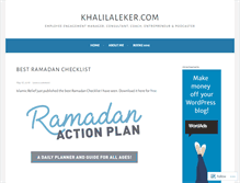 Tablet Screenshot of khalilaleker.com